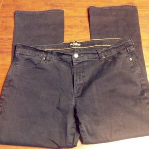 Old Navy The Flirt Black Jeans Size 18 Bootcut